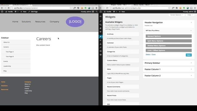 Make WordPress Divided Menus Using WP Nav Plus смотреть онлайн