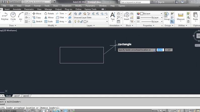 The ADD LEADER AND REMOVE LEADER Commands - AutoCAD смотреть онлайн