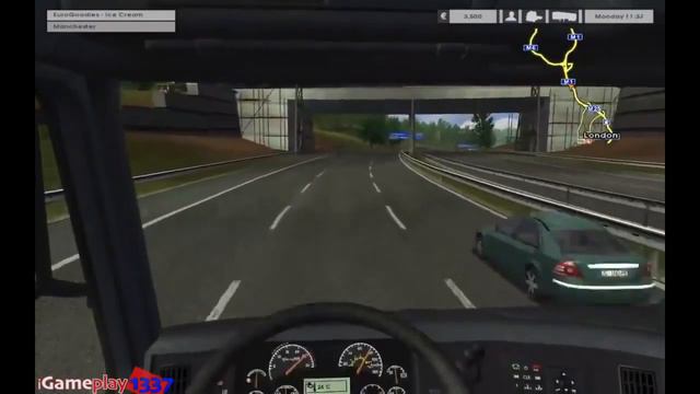 Обзор игры Euro Truck Simulator смотреть онлайн