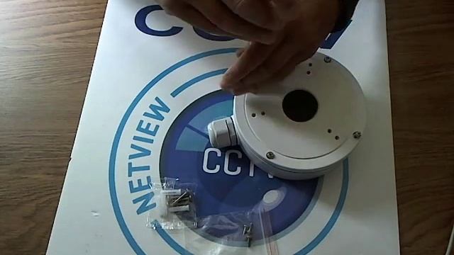 Hikvision DS-1280ZJ-M Junction Box / Back Box for Turret Dome Cameras DS-2CD2342-I смотреть онлайн