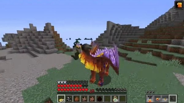 обзор мода Dragon Survival (не полная версия)