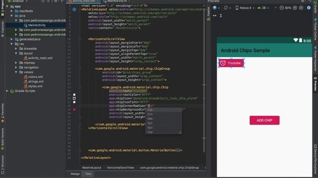 Android Studio: Chips - Material Components (Part 2) смотреть онлайн