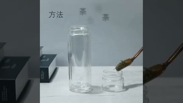 Портативные чашки для разделения чая из двойного стекла, креативный ручной фильтр мужчин и женщин, смотреть онлайн