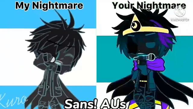 my sans aus vs kuro not here sans aus fake collab смотреть онлайн