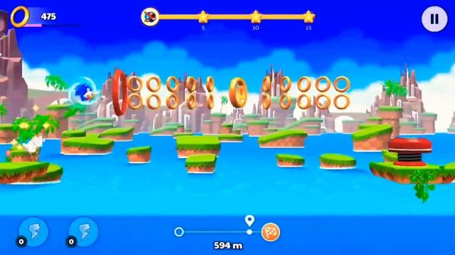 SONIC RUNNERS ADVENTURE (by Gameloft) Android/iOS - Gameplay смотреть онлайн