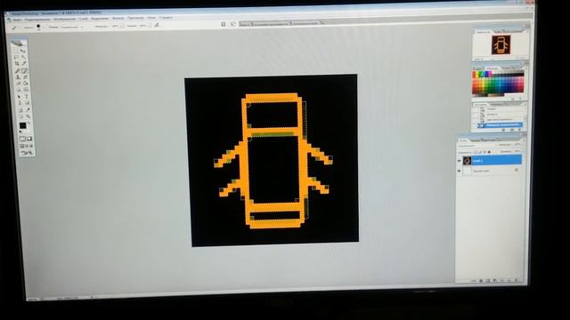 Штатная магнитола ММС 2190 Гранта/ Калина 2 (ресуем значьки, меняем цвета) смотреть онлайн