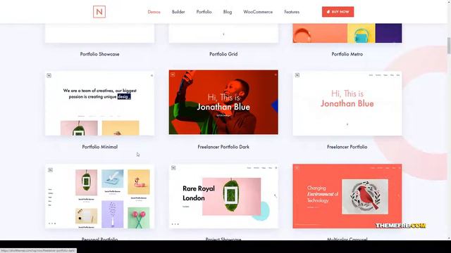 Niro - Creative Agency and Portfolio WordPress Theme modern portfolio Build Website смотреть онлайн