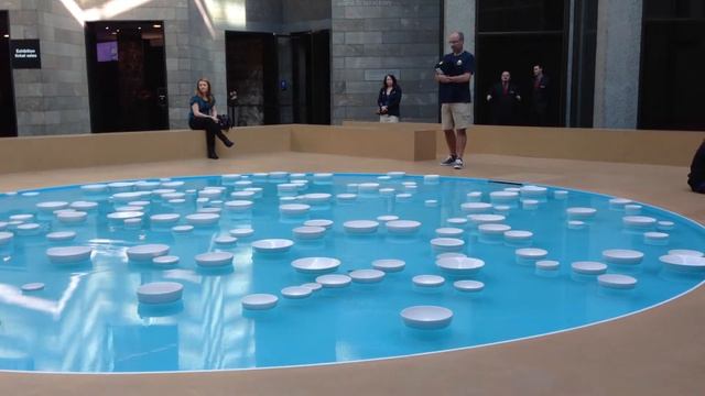 Celeste Boursier-Mougenot's installation National Gallery Victoria, NGV Melbourne (01) смотреть онлайн