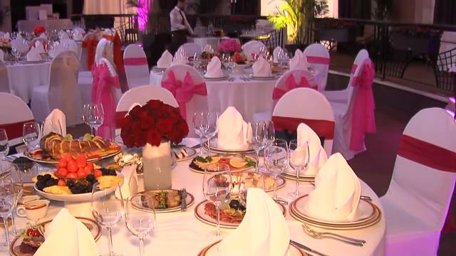 Декор зала, флористика