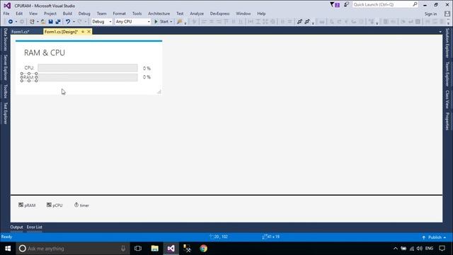 C# Tutorial - Create CPU & Memory Monitor with Real Time Charts | FoxLearn смотреть онлайн