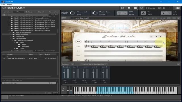 Emotive Strings.Обзор смотреть онлайн