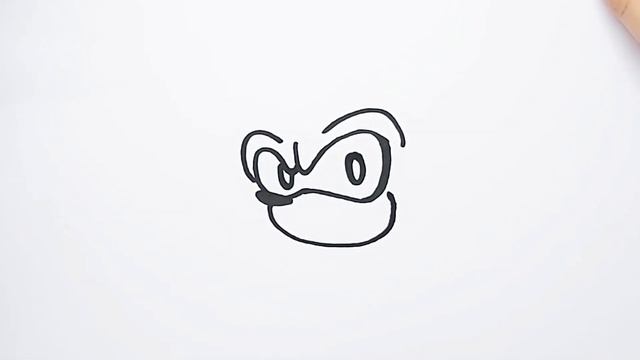 EASY  SONIC DRAWING ? РИСУЕМ  СОНИКА \ Fanart