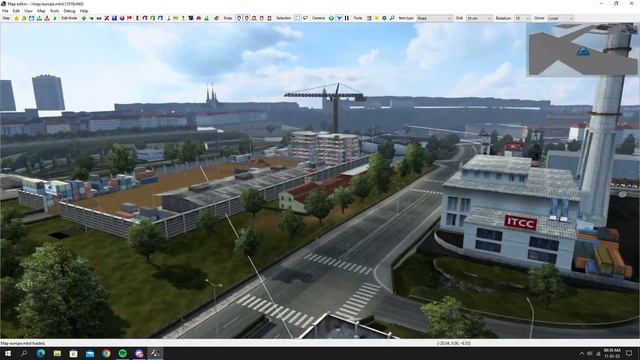 ETS2 Map Editor Tutorial part 1 - The Basics | How to create a map 1.48.1.0 show to edit ets2 map | смотреть онлайн