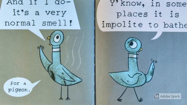 The Pigeon Needs a Bath! | Story read aloud by Funglish смотреть онлайн