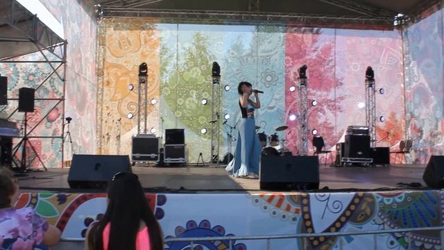 Елена Дога на фестивале Русское поле, Москва 26 июля 2015г, долго-быстрая любовь смотреть онлайн