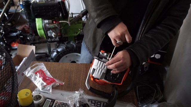 обзор-сборка бензопилы Brait BR-5820 смотреть онлайн