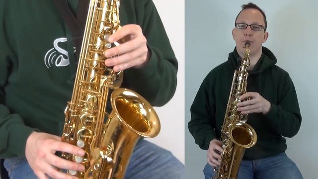 How to play Nights in White Satin on Saxophone (SaxCasts Lesson SC103) смотреть онлайн