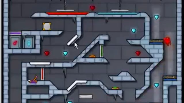 Прохождение игры Огонь и Вода 3: Ледяной Храм (ВСЕ УРОВНИ) смотреть онлайн