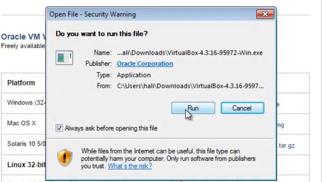 Download and Installation of Oracle Virtualbox смотреть онлайн