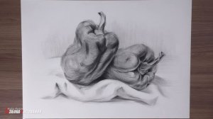 Как рисовать угольным карандашом и углем. 3 техники.