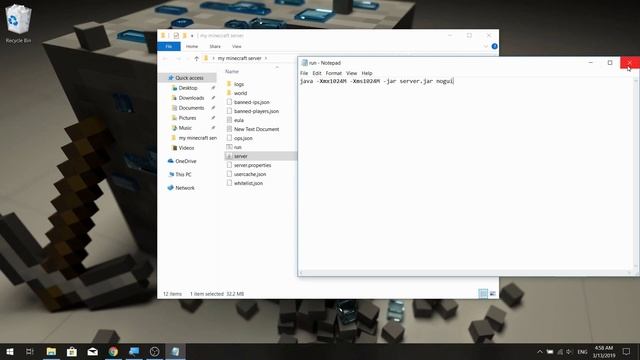 ►1.15◄Step By Step to start a Minecraft Server (EASY 100%) смотреть онлайн