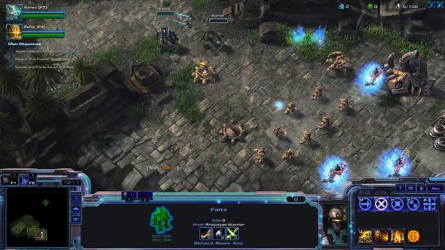 StarCraft 2 Evil LotV 3 Players Co-op Campaign Mission 17 - Templar's Return смотреть онлайн
