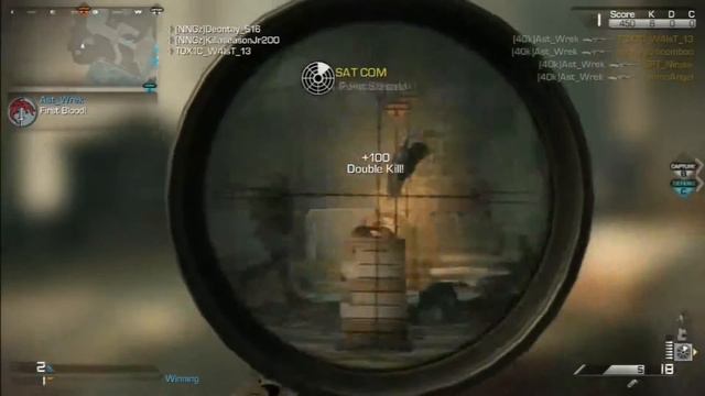 Call of Duty Ghosts - 6 Man Sniper Feed on Strikezone! (Edit) смотреть онлайн