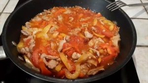 РАГУ ИЗ СВИНИНЫ ПО-ВЕНГЕРСКИ