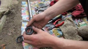 Ремонт дефектовка замена сальников и сборка передней вилки мотоцикла МИНСК !!