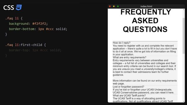 Custom FAQ Dropdown Section | HTML, CSS, JS смотреть онлайн