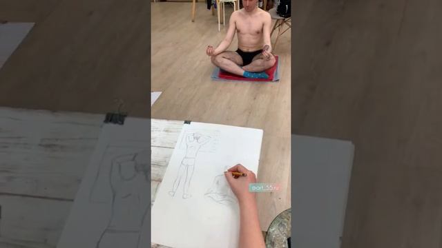 Рисунок фигуры человека с натуры смотреть онлайн