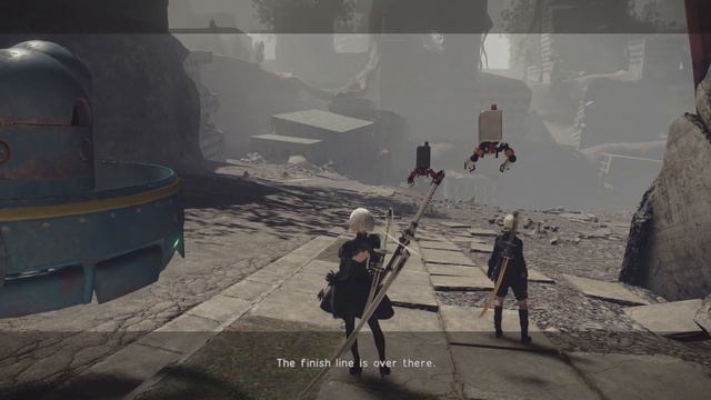 Nier Automata - Gameplay Walkthrough Part 7 - Goliath Boss (Full Game) PC смотреть онлайн