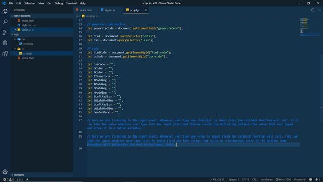 CSS Button Generator (Mini) using HTML, CSS, and JavaScript смотреть онлайн