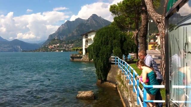 Гуляем по набережной Изео :) смотреть онлайн