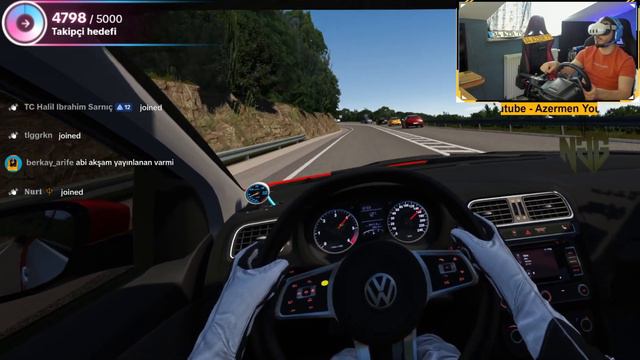 VOLKSWAGEN POLO 6 R 1.6 TDI || META QUEST 3 || #assettocorsa смотреть онлайн