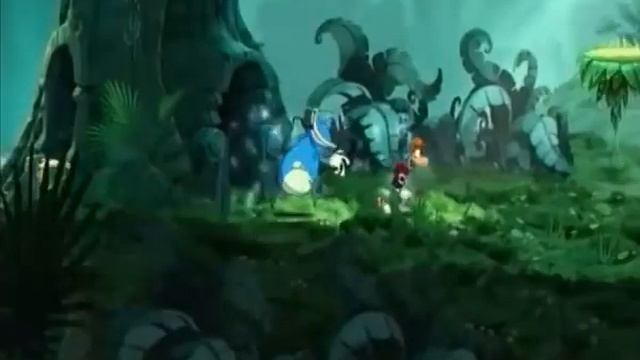 Rayman Origins demo (PS3) - Stage 3 (Murray of the deep) смотреть онлайн