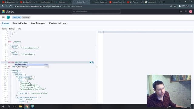 Elasticsearch - поиск по фильтрам и автозаполнение ввода смотреть онлайн