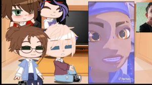 реакция героев энвелла из 1 сезона на тт 1 ч :реакция на дашу какао