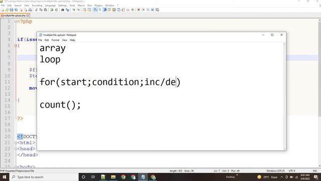 How to Upload Multiple File in PHP (Hindi) | Multiple File Upload in PHP смотреть онлайн