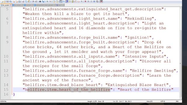 Minecraft - Tutorial - Using translation tags on custom items/advancements смотреть онлайн