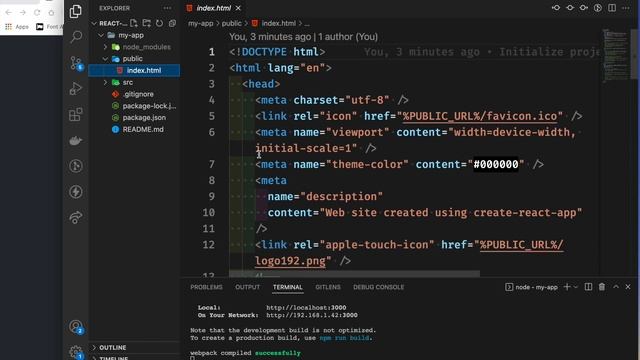React Bangla Tutorial 3 : create react project with CRA | react 18 смотреть онлайн