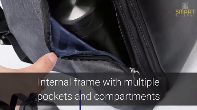 New BOPAI USB-Charing, Anti-Theft Backpack for Men смотреть онлайн