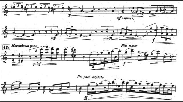 Castelnuovo-Tedesco, Mario mvt1(begin) 2nd violin concerto смотреть онлайн