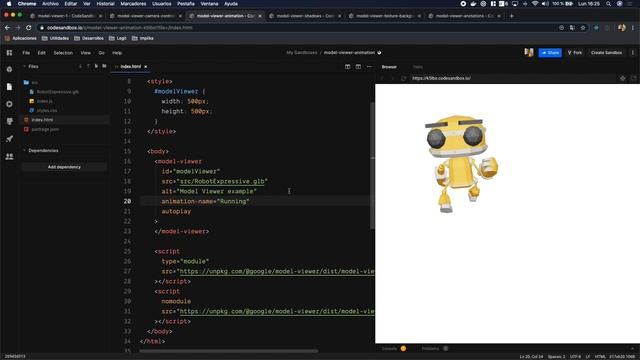 ?3D en nuestras web con Model Viewer de Google #javascript смотреть онлайн
