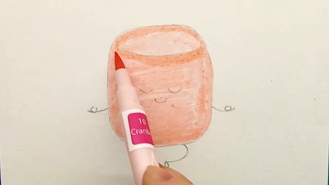 How To Draw a Marshmello Cartoon / Как нарисовать зефир смотреть онлайн