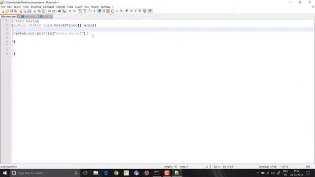 Java Compile Time Error And Run Time Error-Java tutorials for absolute beginners #4 смотреть онлайн