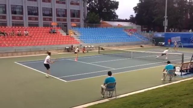 Fanny Stollar wins bronze medal in mixed doubles смотреть онлайн