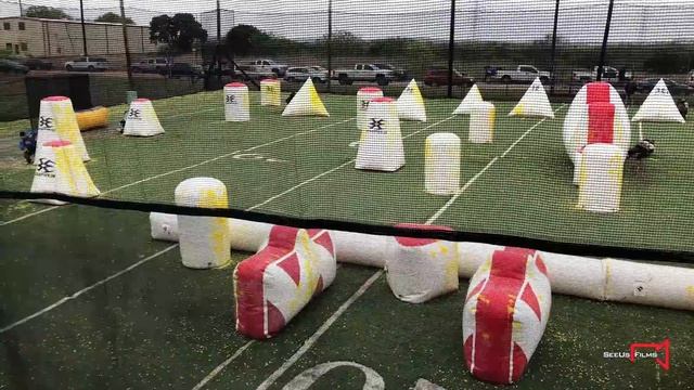 Paintball - RAW X-Factor vs Impact on NXL Vegas 2017 layout смотреть онлайн