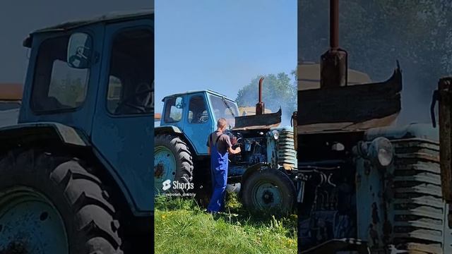 Ретро трактор ЮМЗ-6Л смотреть онлайн