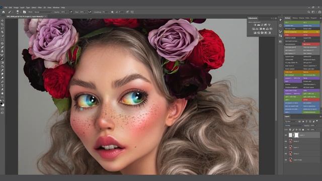 #2 Создание персонажа из фото в Фотошопе | Create a character from a photo in Photoshop смотреть онлайн